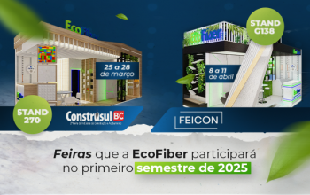 Feiras que a EcoFiber participará no primeiro semestre de 2025